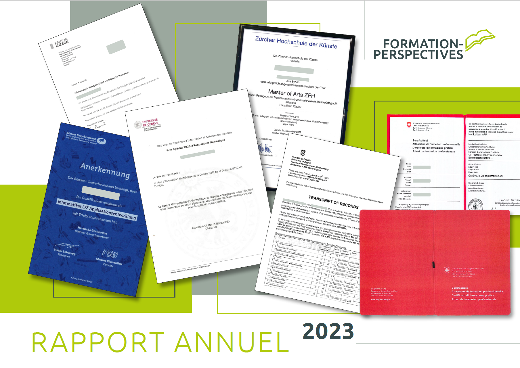 RA 2023 première page